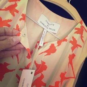 Charlotte Taylor full length snap front sundress